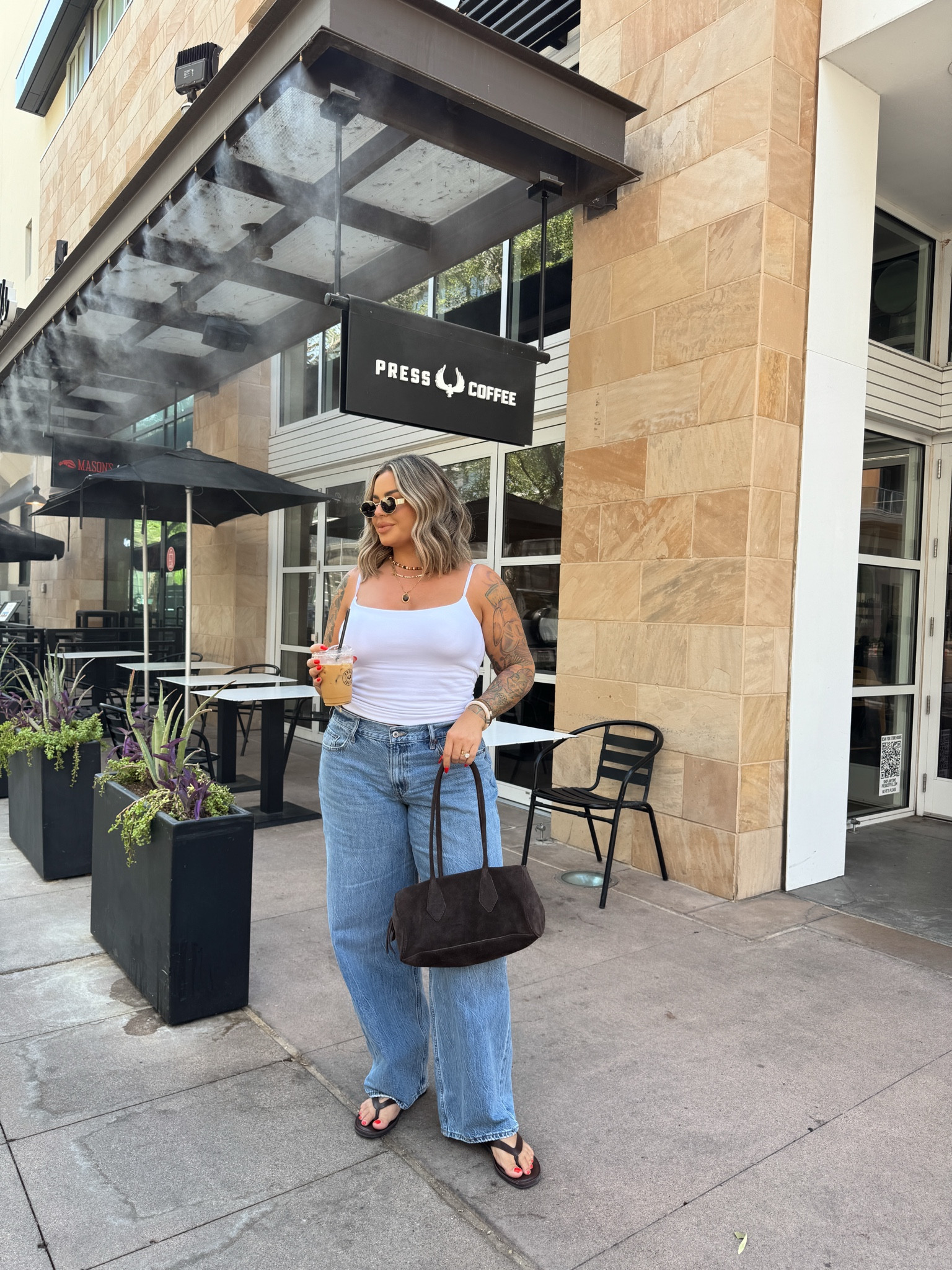 Tank L 
Jeans sized up to 32L for baggy fit. I also have them in my true size 31 and they are little more fitted. 
Sandals tts 

Use code shayna10 on Miranda Frye to save $ 


#LTKFindsUnder100 #LTKStyleTip #LTKFindsUnder50