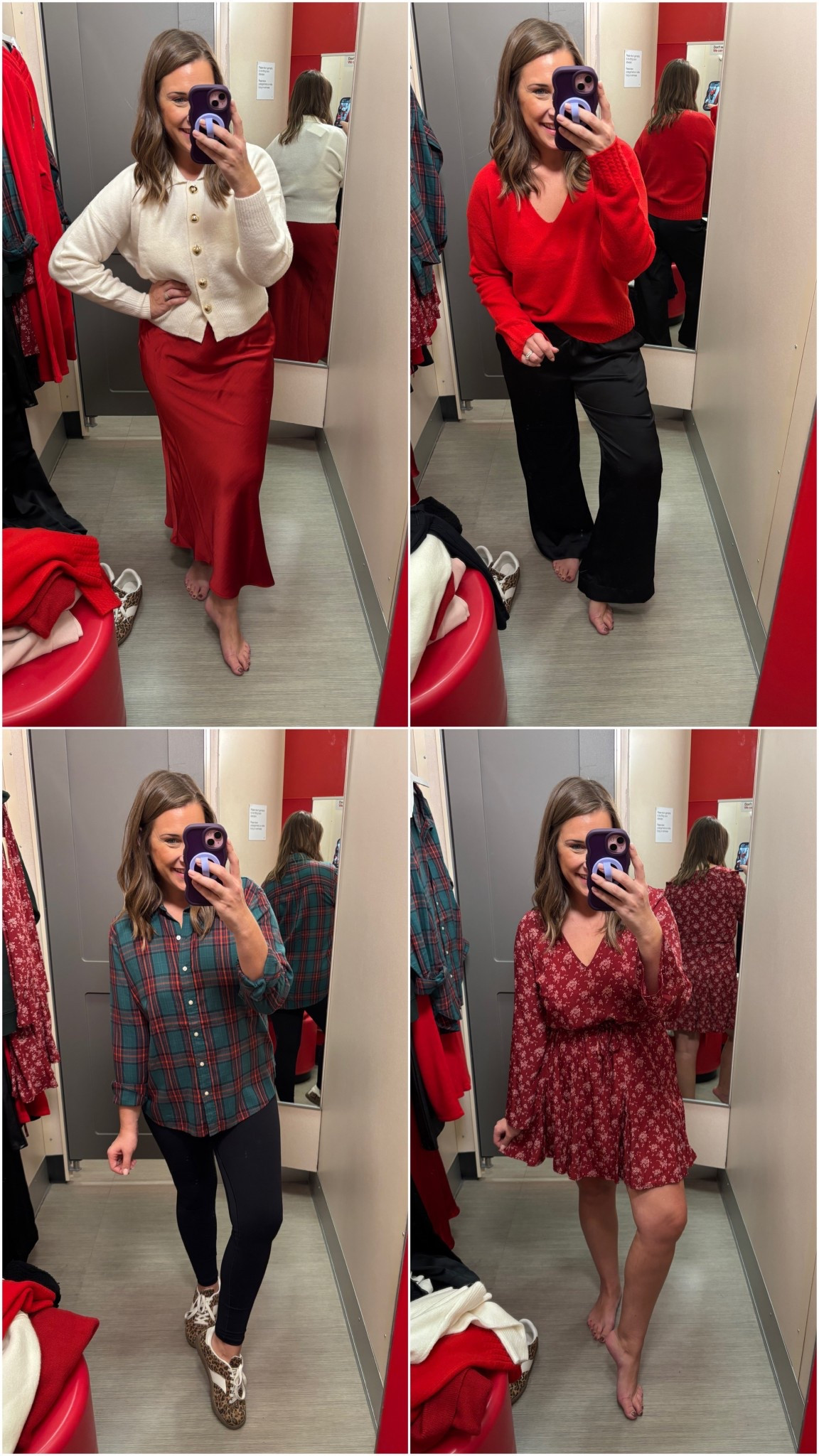 Tis the season for cute holiday looks! I love them all, comfy in every single one!! ❤️👏🏼

TTS- medium, 5’5 

#LTKHoliday #LTKootd #LTKMidsize