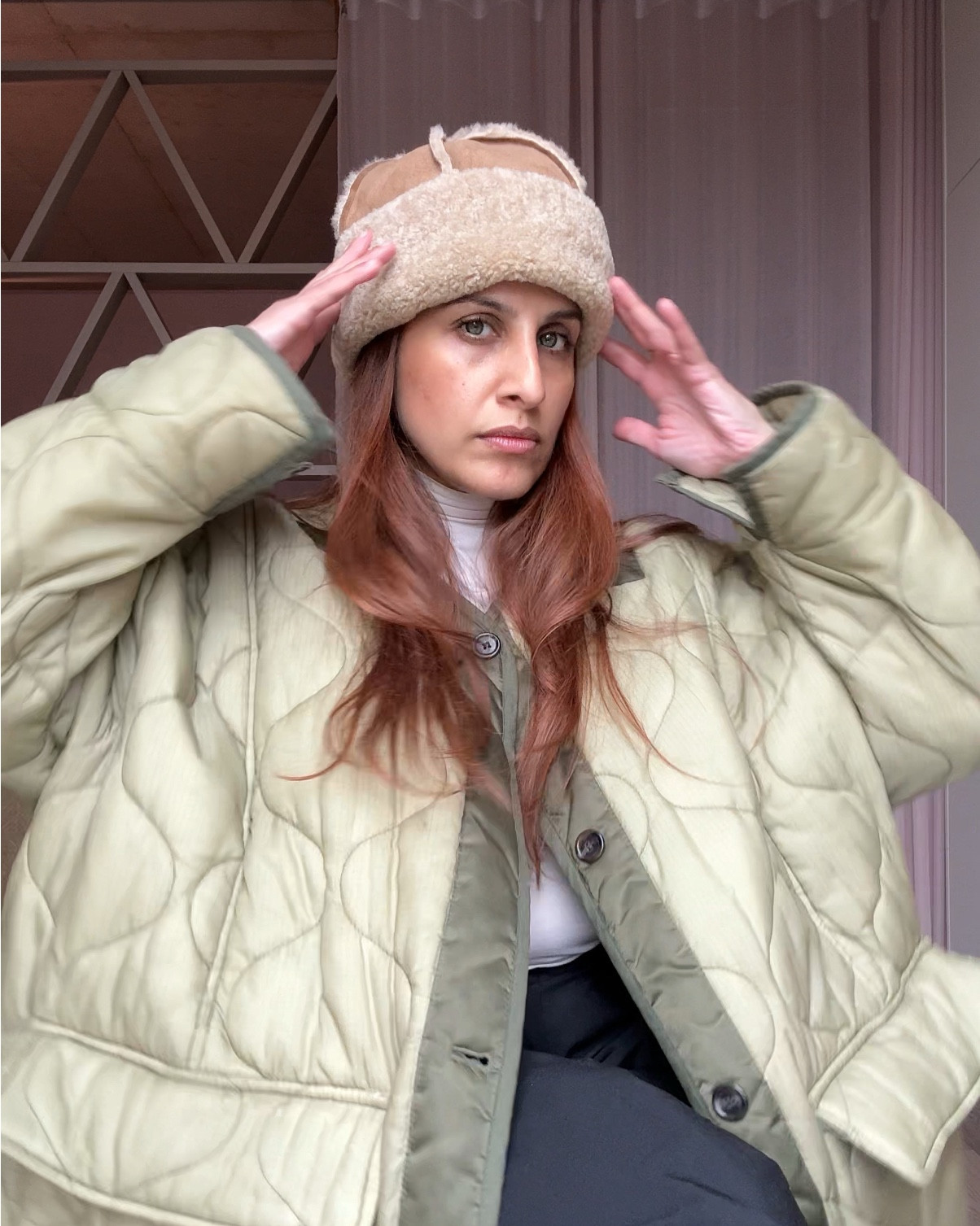 The hat! 👌🏽
#urbanoutfitters 
UO Tan Faux Suede Docker Hat

#LTKtravel #LTKautumn #LTKuk