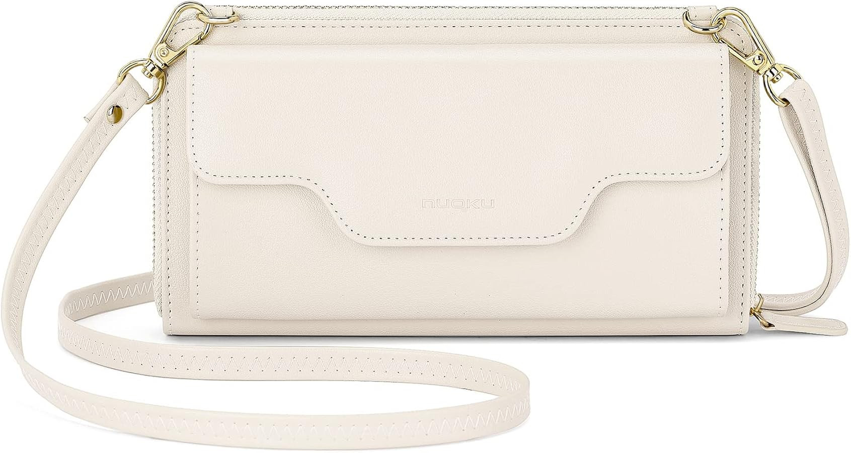 nuoku Crossbody Bags, Wristlet Wallets, Small Clutch Purses - Cell Phone & RFID Wallet for Women | Amazon (US)