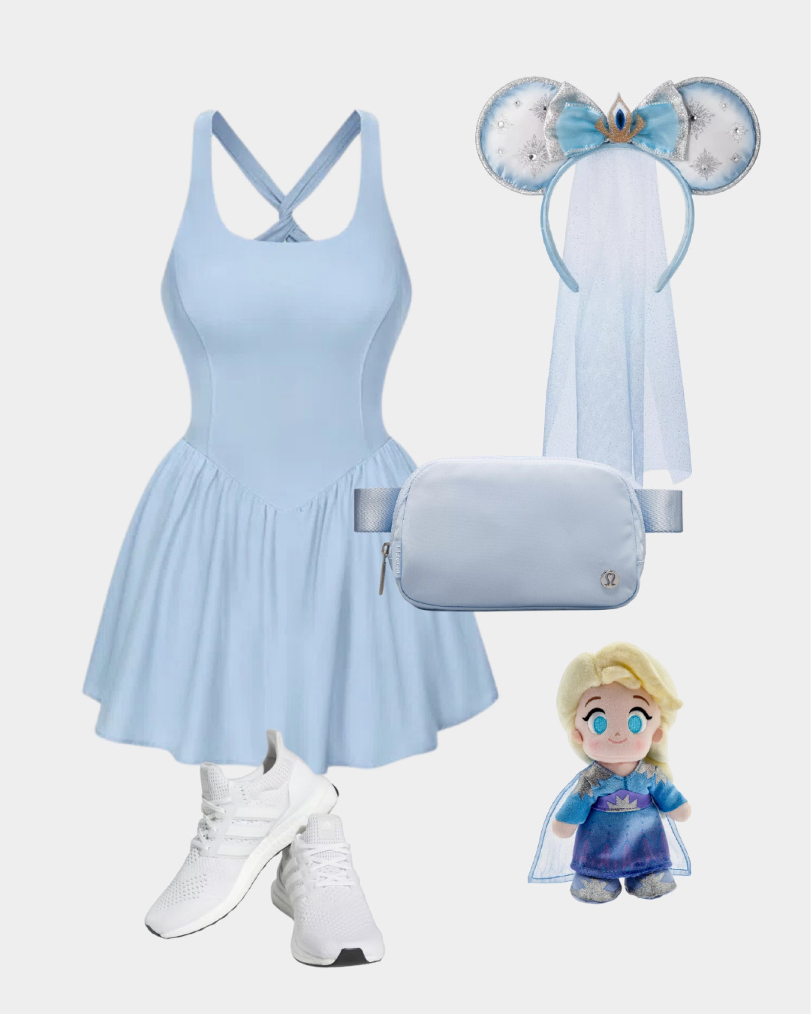 Elsa athletic dress outfit idea for Walt Disney World 

#LTKStyleTip #LTKSeasonal