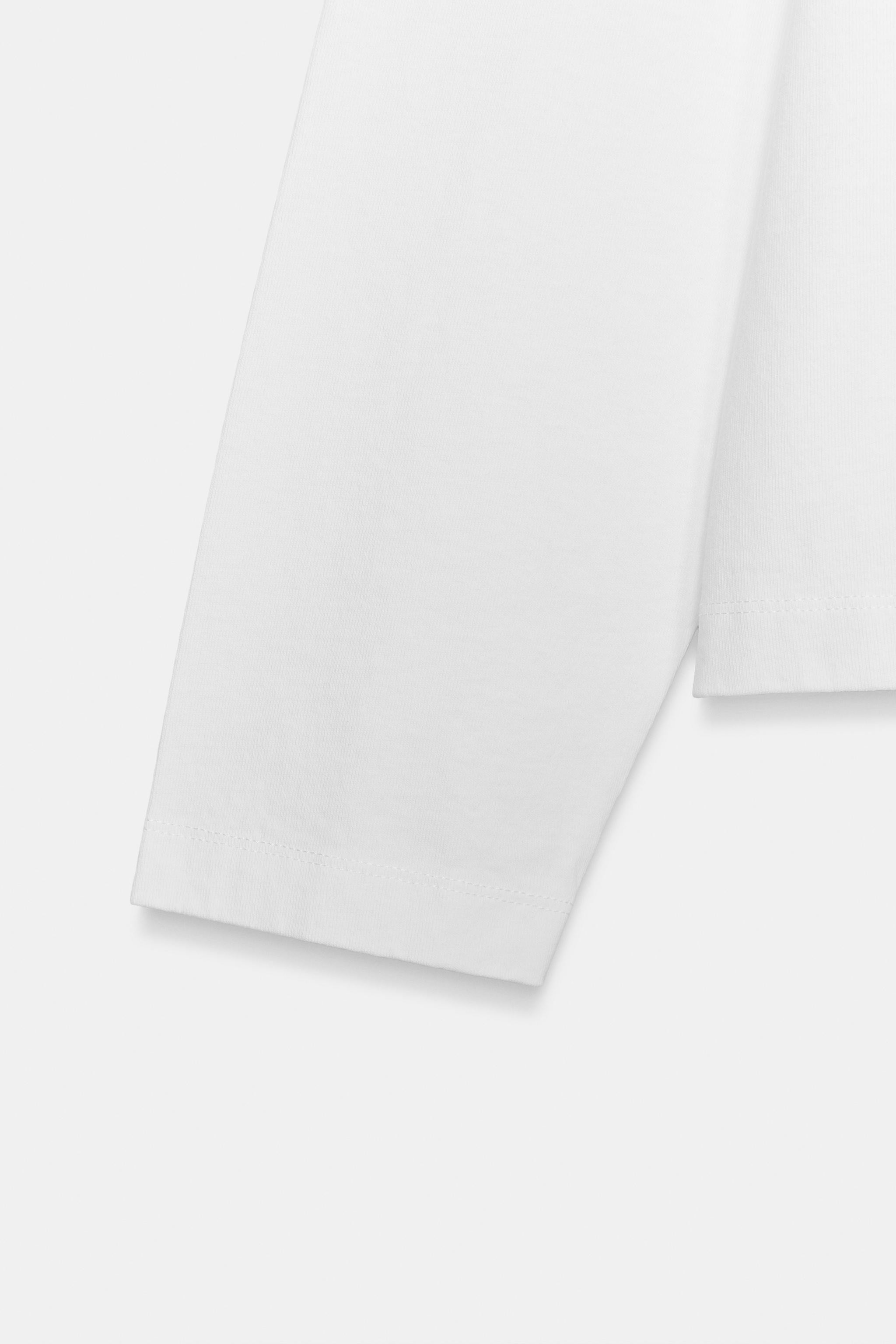 HIGH NECK T-SHIRT | Zara UK