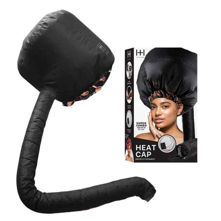Hot & Hotter Super Jumbo Black Heat Cap Dryer Attachment | Walmart (US)