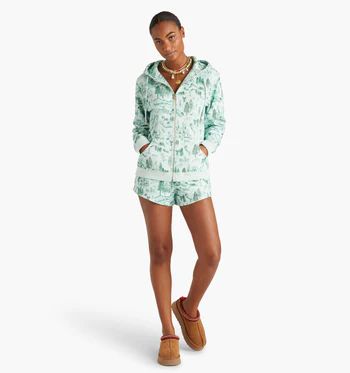 The Allie Zip-Up - Winter Toile | Hill House Home