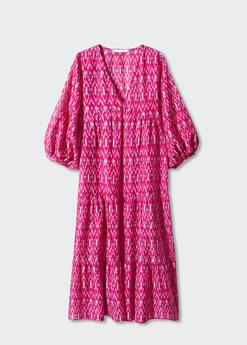 Search: Printed dress with balloon sleeves (111) | Mango USA | MANGO (US)