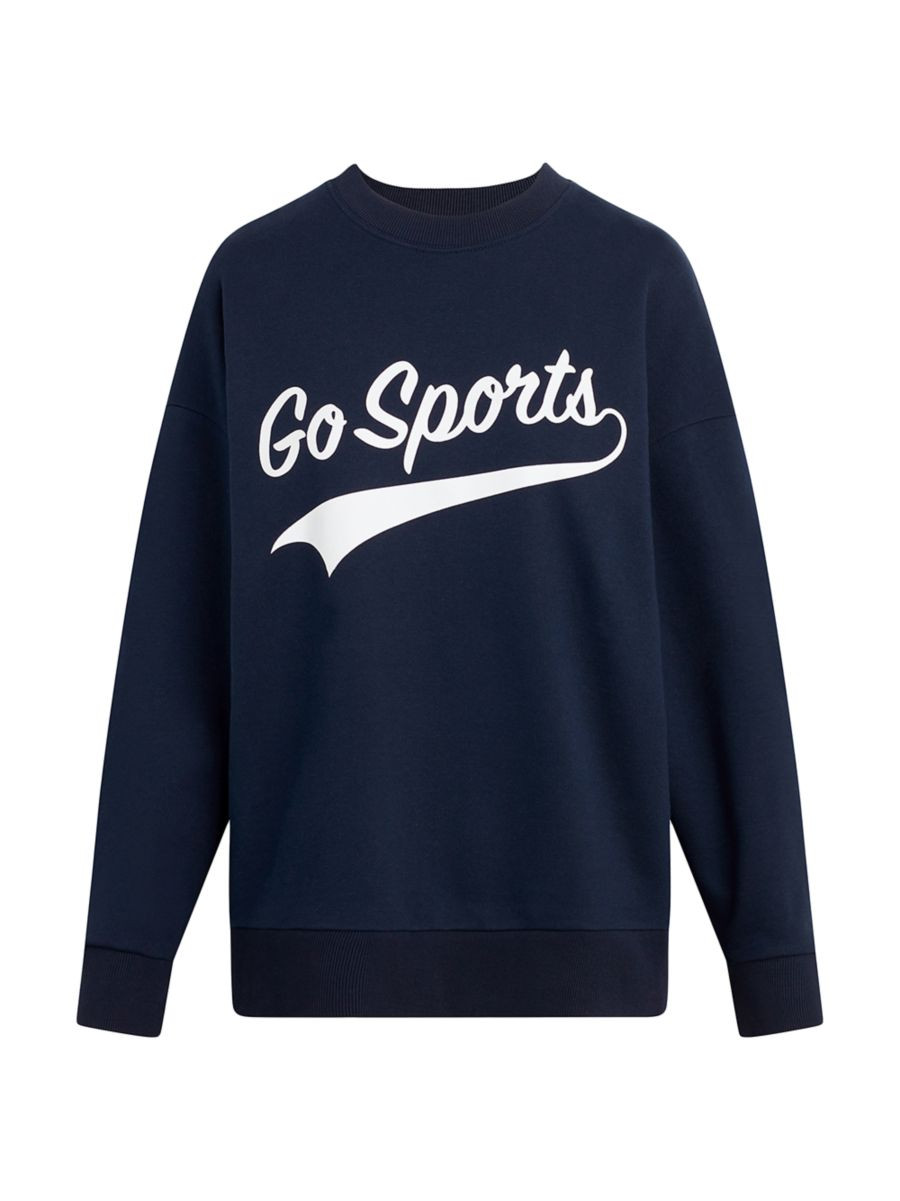 Go Sports Cotton-Blend Sweatshirt | Saks Fifth Avenue