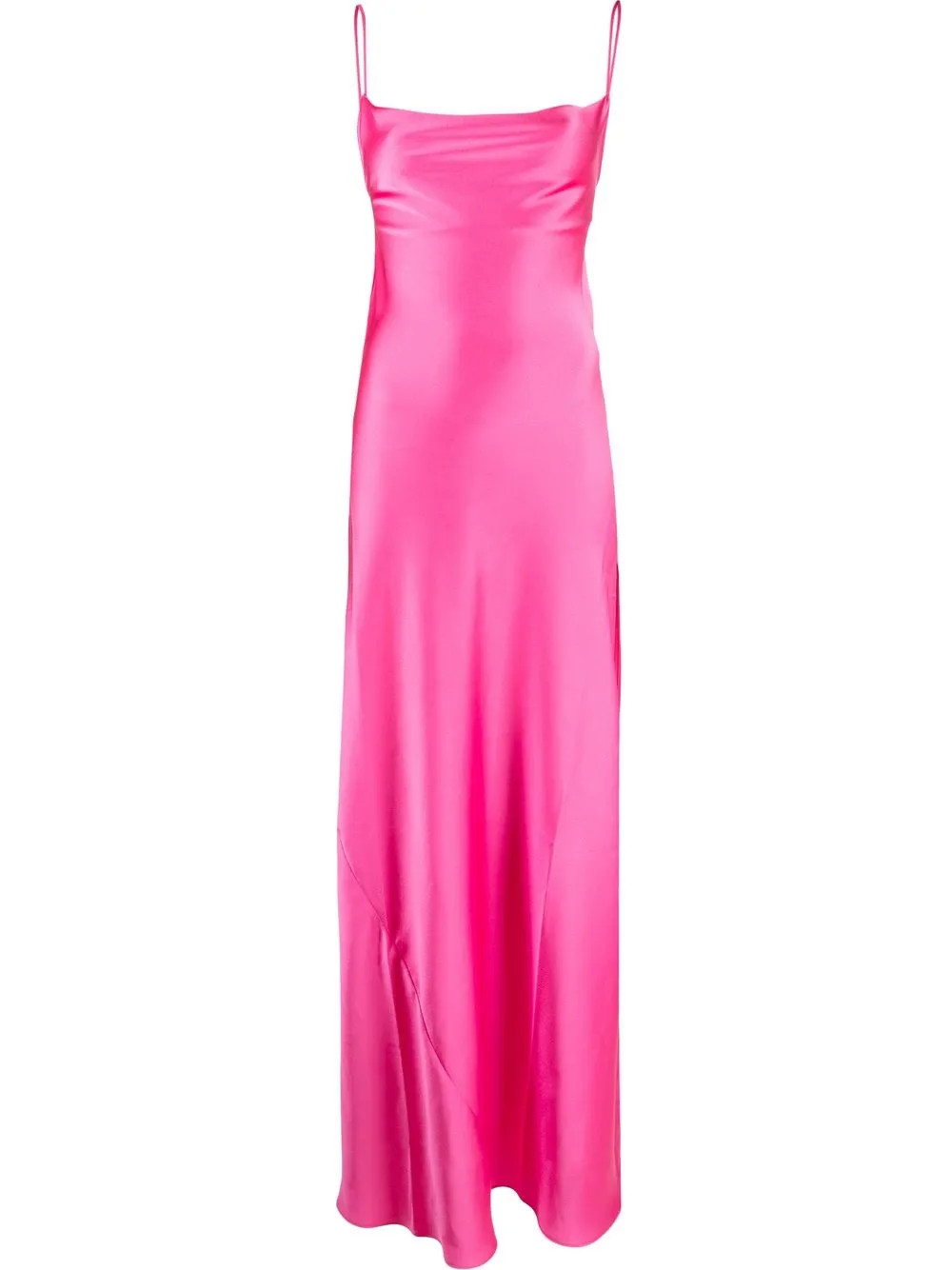 THE ANDAMANE Slip Dress Longo - Farfetch | Farfetch Global
