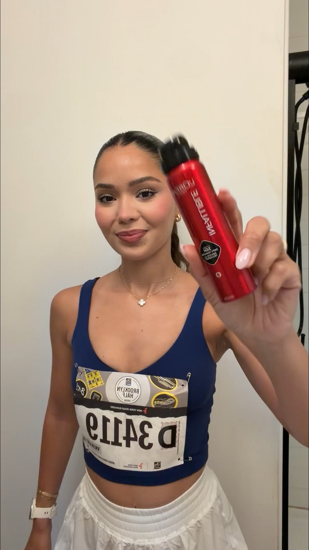 Setting spray I used to lock in my makeup during my half marathon