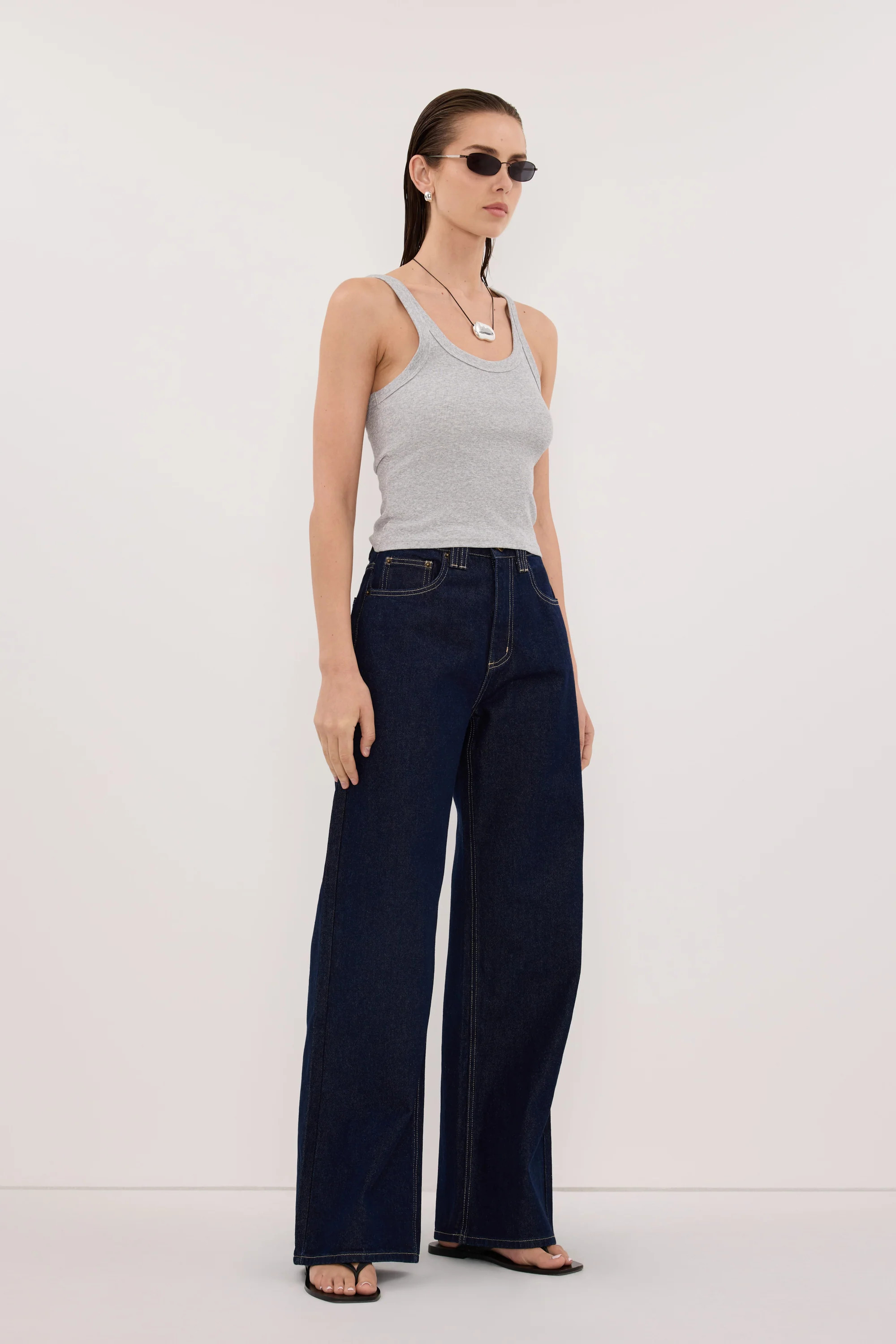 REAGAN 2.0 INDIGO SLOUCHY JEAN | DISSH