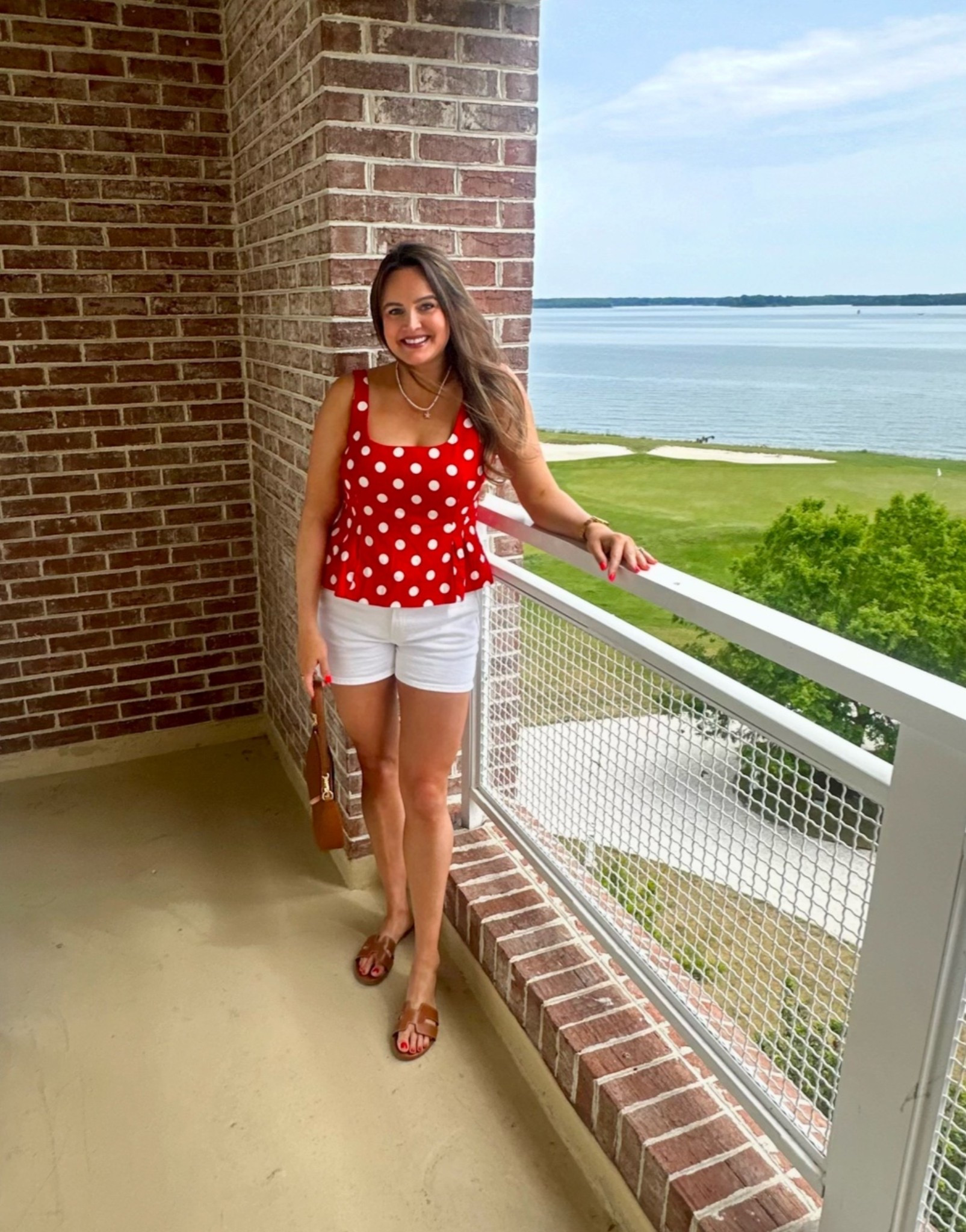 Love this polka dot peplum top! ❤️

#LTKootd #LTKSeasonal