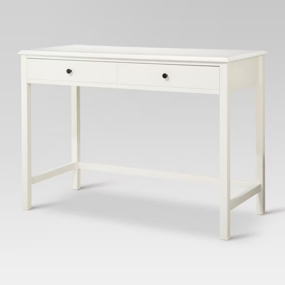 Windham Wood Writing Desk with Drawers - Threshold™ | Target