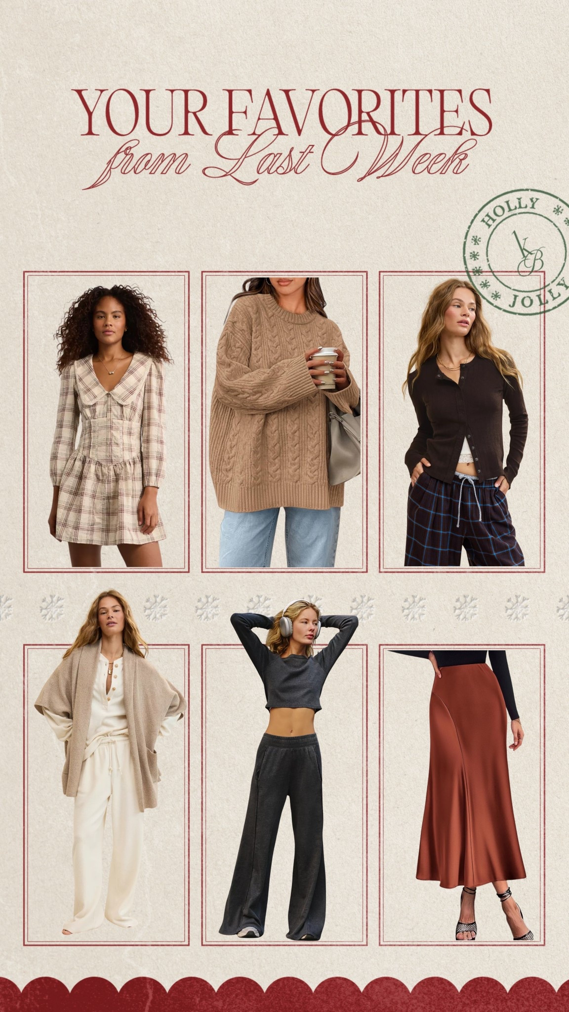 Your faves from last week🤎 

#LTKSaleAlert #LTKHoliday #LTKMidsize