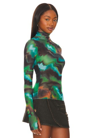 AFRM Zadie Top in Water Wave from Revolve.com | Revolve Clothing (Global)