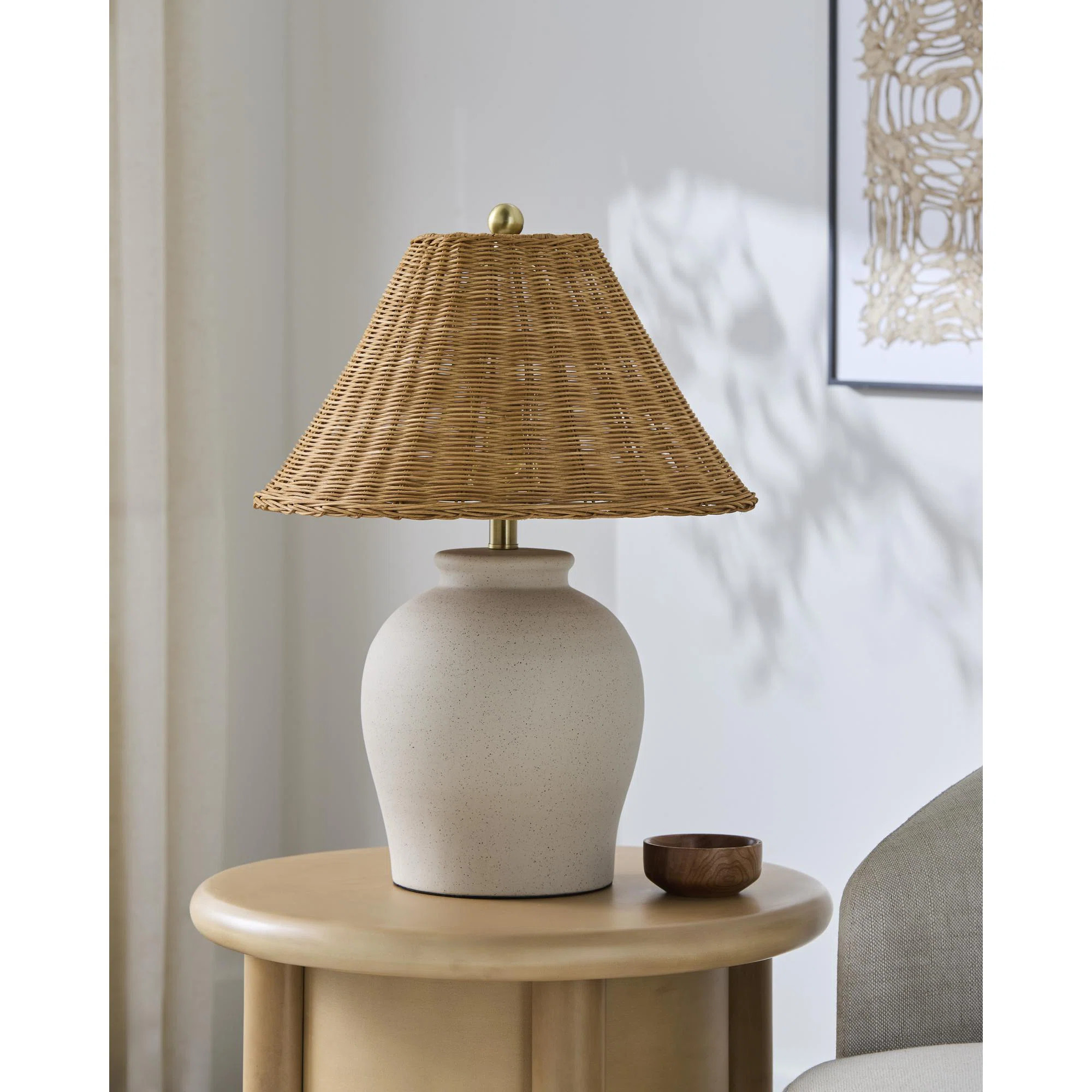 Chemise Ceramic Table Lamp | Wayfair North America