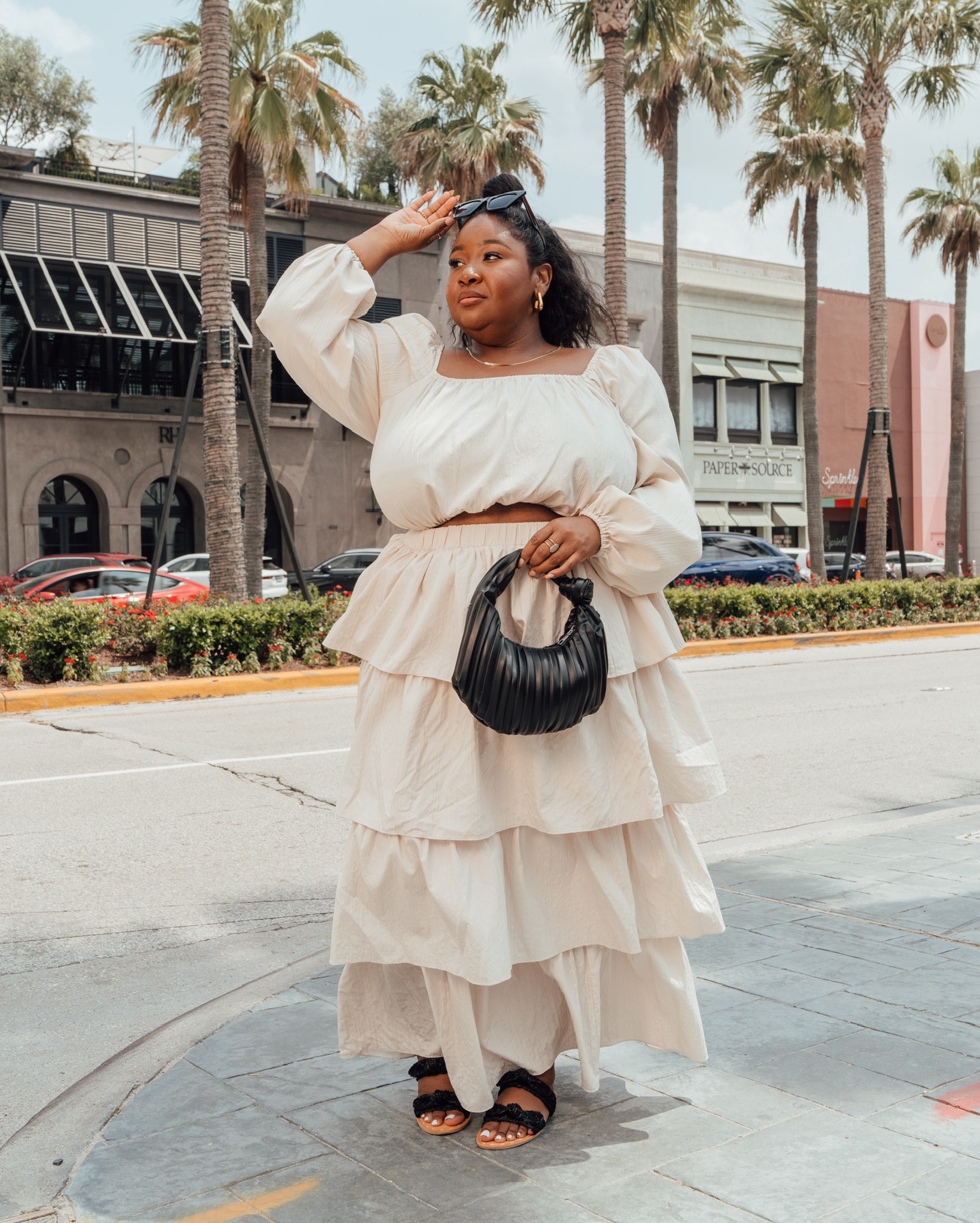Shirred Body Puff Sleeve Top curated on LTK