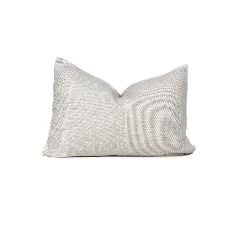 Verona Pillow Cover in Cream | Designer Pillow | Cream Pillow Cover No4081 | Etsy (US)