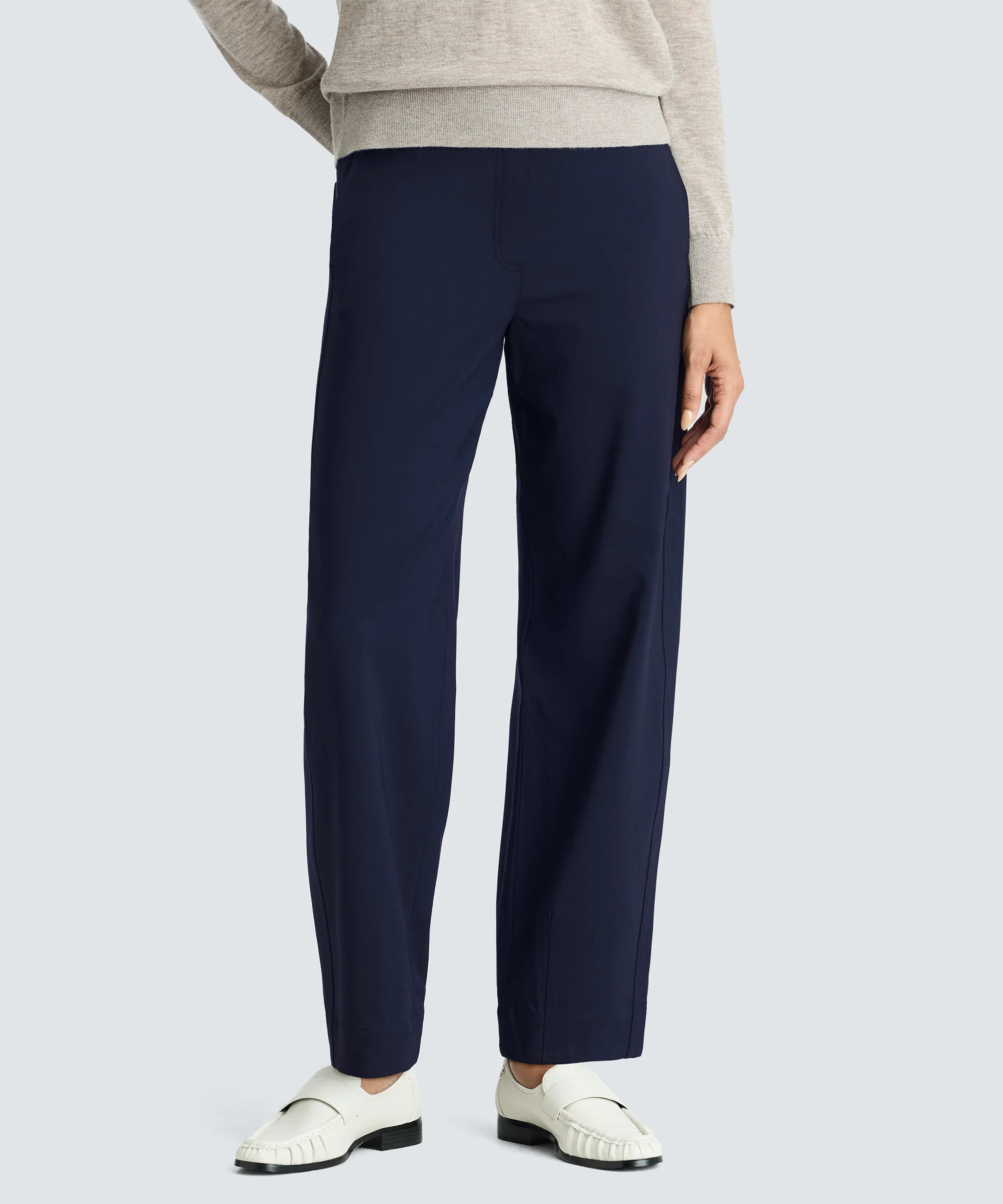 Women's Merino Travel Pants - Navy / XS / 28 | Unbound Merino
