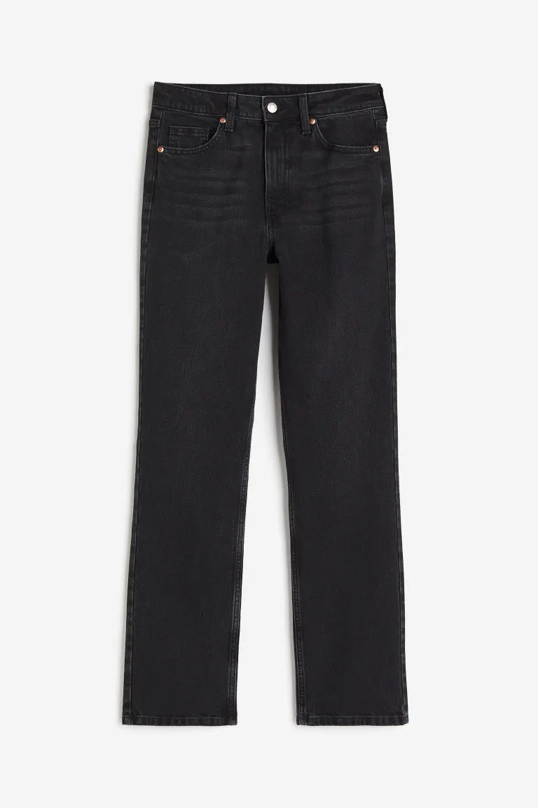 Vintage Straight High Jeans | H&M (US, CA, MX)