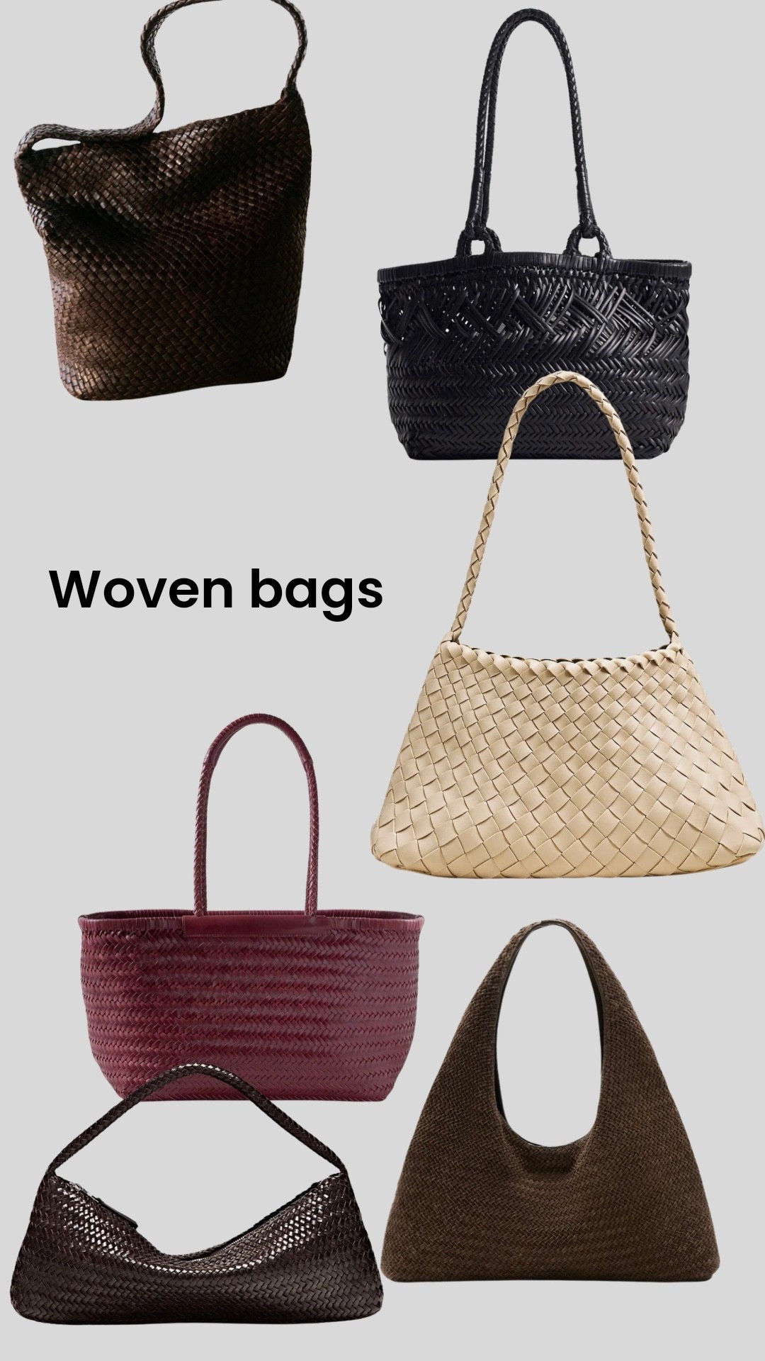 Woven bags have taken over from baskets as the arm candy to be holding in 2026. Here’s a few picks. 

#LTKstyletip #LTKuk #LTKspring