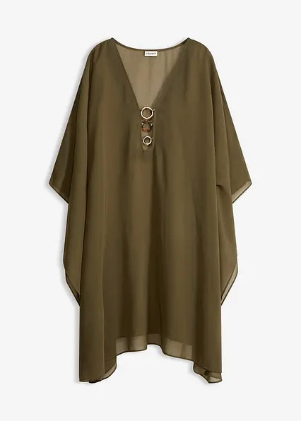 Strandtunika aus leichtem Chiffon | Bonprix DE