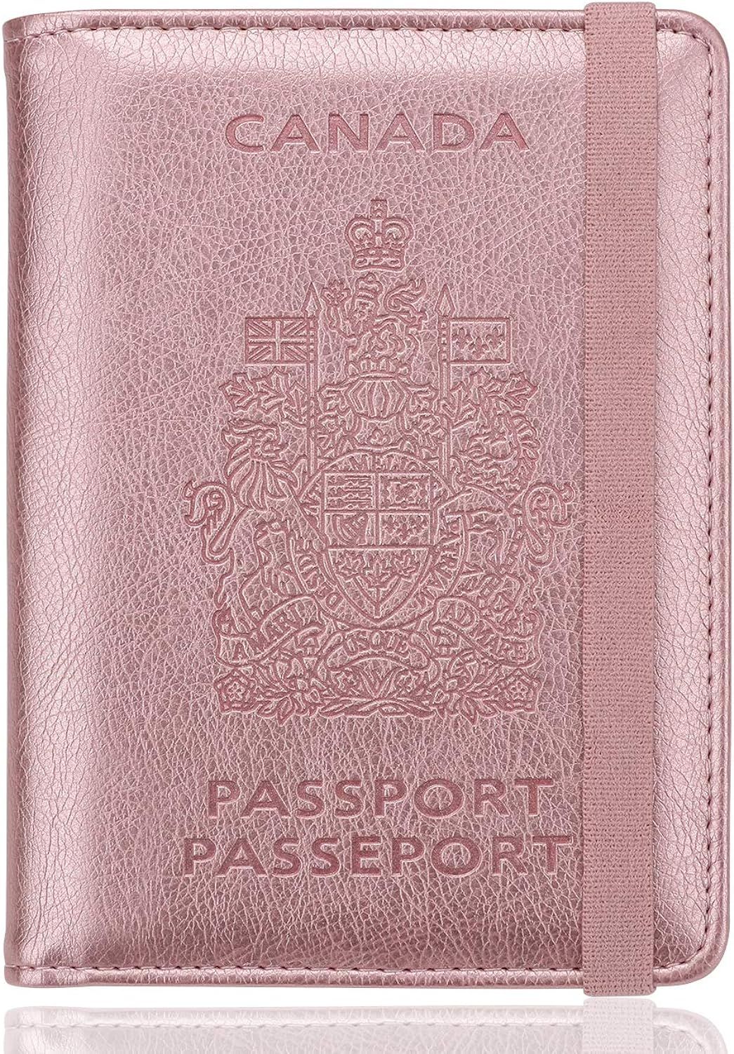 WALNEW RFID Blocking Passport Holder Wallet Cover Case | Amazon (CA)