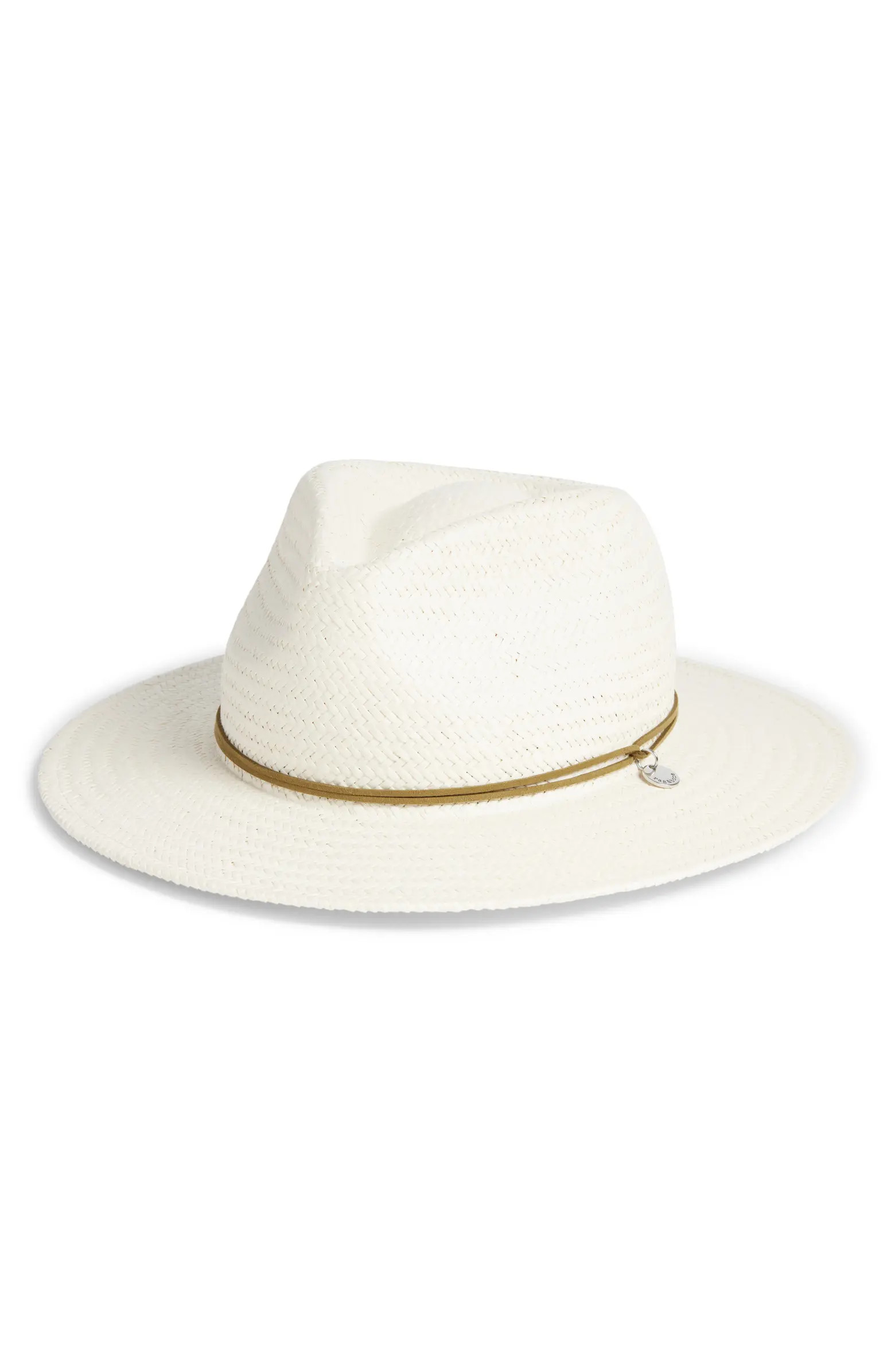 rag & bone Packable Woven Straw Fedora | Nordstrom | Nordstrom