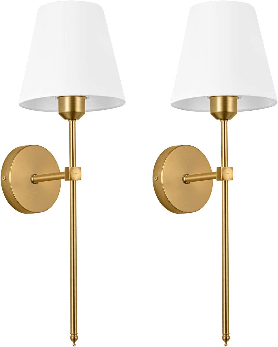 Wall Sconces Lights, No Wiring Required For Installation Sconces,Remote Control, Dimmable, Farmho... | Amazon (US)