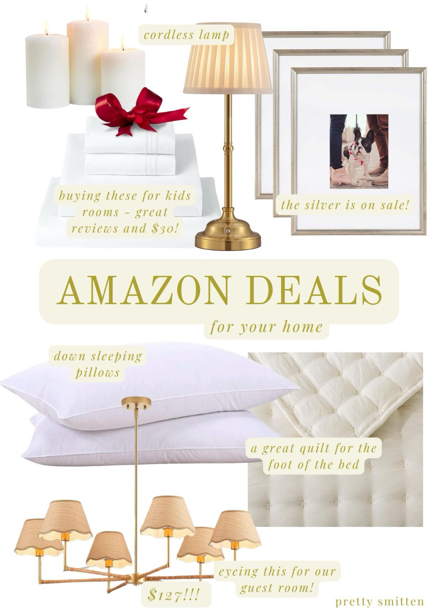 Amazon home deals for cyber week - home basics

Traditional home decor, classic home, home necessities, down pillows, primary bedroom bedding, quilt, gallery wall frames, cordless light, rattan chandelier 