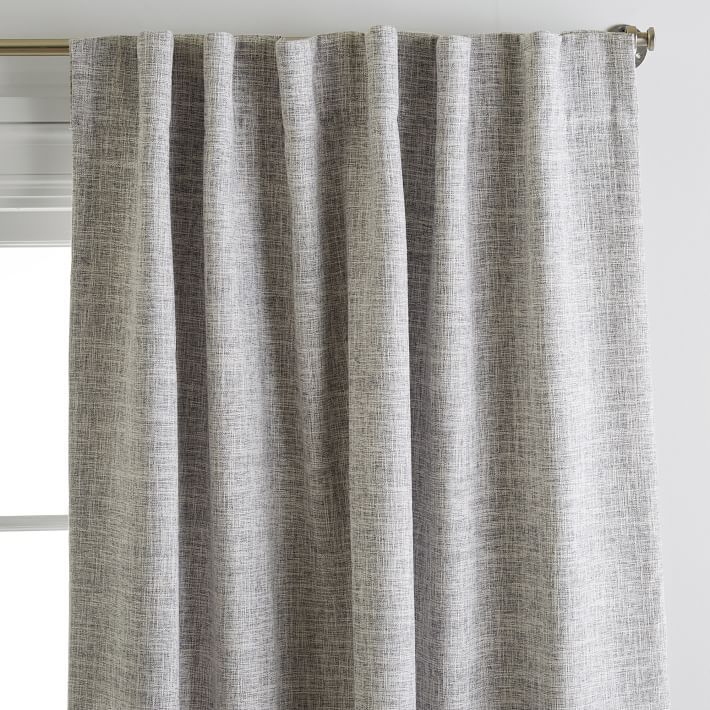 west elm x pbteen Cross Weave Curtain | Pottery Barn Teen