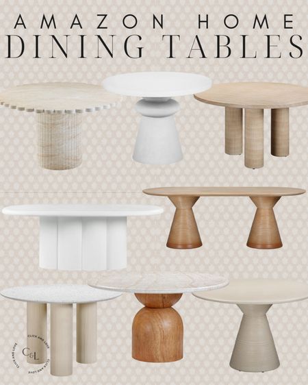 Dining tables from Amazon! I love the unique styles of these modern dining tables. The neutral and wood tones make them great pieces to easily blend in your space 👏🏼

Dining table, modern dining table, kitchen table, dining room, kitchen, dining room inspiration, dining room styling, modern home decor, unique furniture, wooden dining table, white dining table, outdoor table,’outdoor dining table, patio furniture, budget friendly home decor, home design, shoppable inspiration, curated styling, beautiful spaces, look for less, designer inspired, Amazon, Amazon home, Amazon must haves, Amazon finds, amazon favorites, Amazon home decor #amazon #amazonhome

#LTKStyleTip #LTKFamily #LTKHome