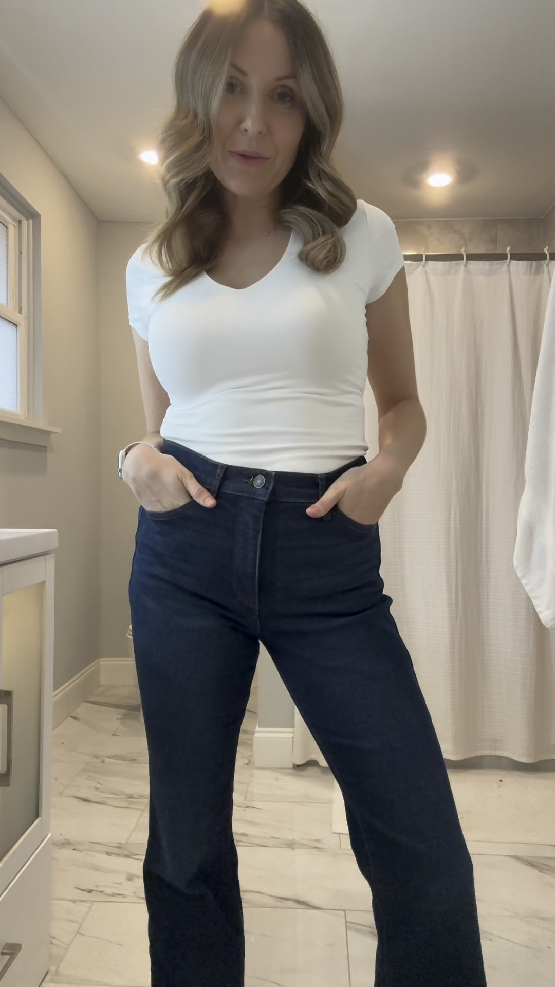 Top - small
Jeans - both size 4 (use the size chart!!)



#LTKFindsUnder50 #LTKSeasonal #LTKStyleTip