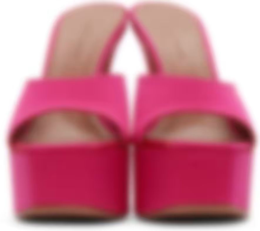 Pink Dalida Heeled Sandals | SSENSE