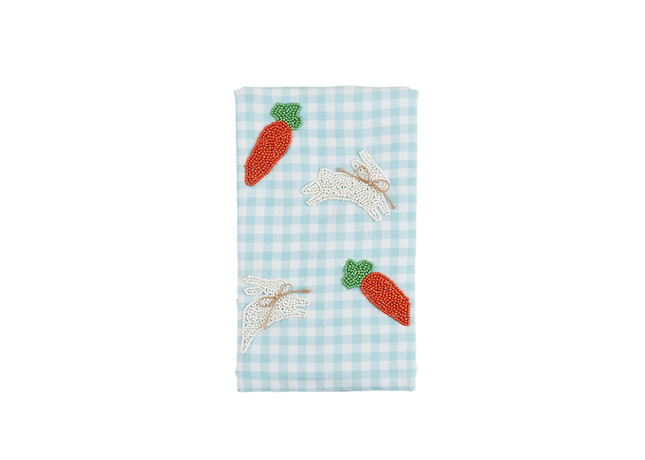 Mud Pie Seersucker Easter Bead Towel; 26" x 14" | Amazon (US)