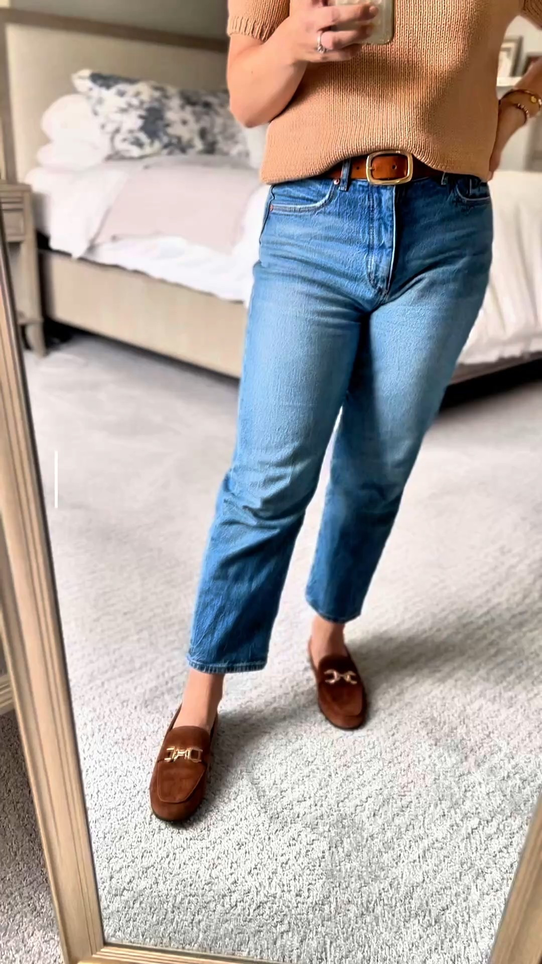 This short sleeve sweater is perfect for early fall! Fits tts. So cozy and I love mixing a short sleeve sweater with jeans and loafers. 

Fall outfit / sweater / petite / chunky sweater / early fall 

#LTKPetite #LTKSeasonal #LTKSaleAlert