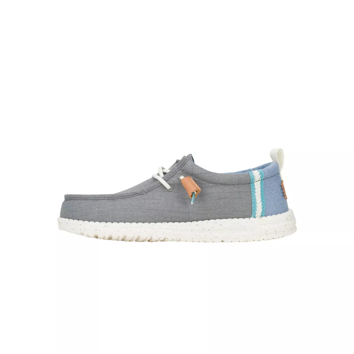 Hey Dude Men Wally Craft Linen , Monument Grey/Faded Denim, 15 | Target