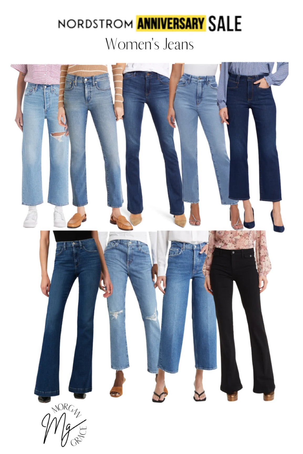 Still in Stock from the Nordstrom Anniversary Sale: Jeans. 

fall jeans. crop jeans. wide leg jeans. bootcut jeans. work jeans. workwear  

#LTKxNSale #LTKworkwear