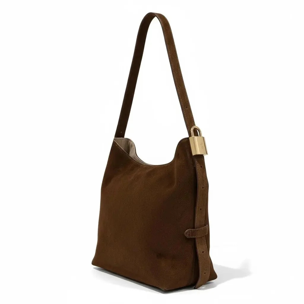 THE ELIZABETH SUEDE BUCKET BAG (FINAL SALE) | The Bag Icon US