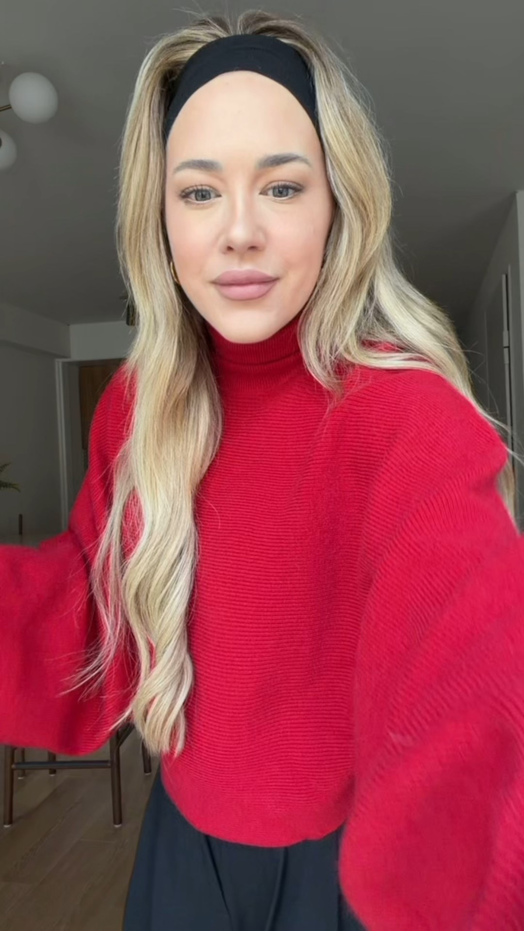 Dressing festive in this Zara red sweater for a favorite things Christmas party!

#LTKHoliday #LTKSeasonal #LTKootd