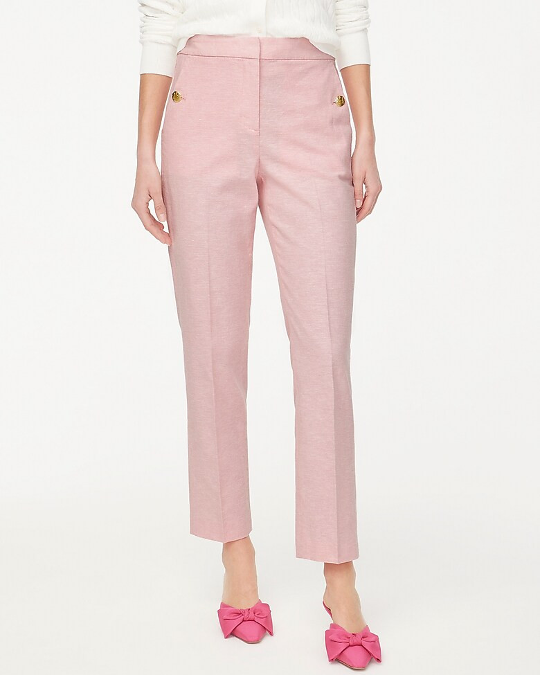 Linen-blend sailor pant | J.Crew Factory