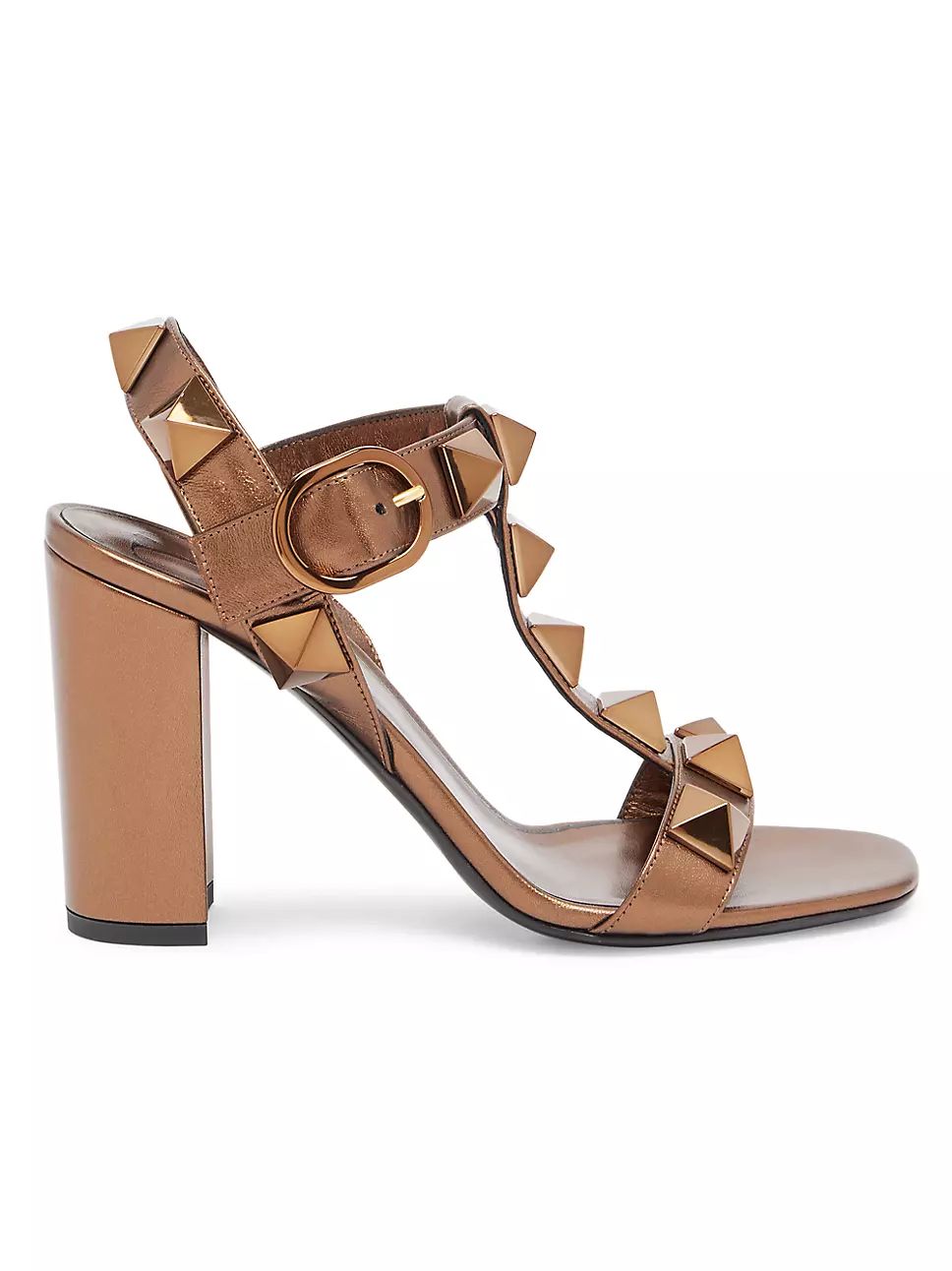 Roman Rockstud Leather Sandals | Saks Fifth Avenue