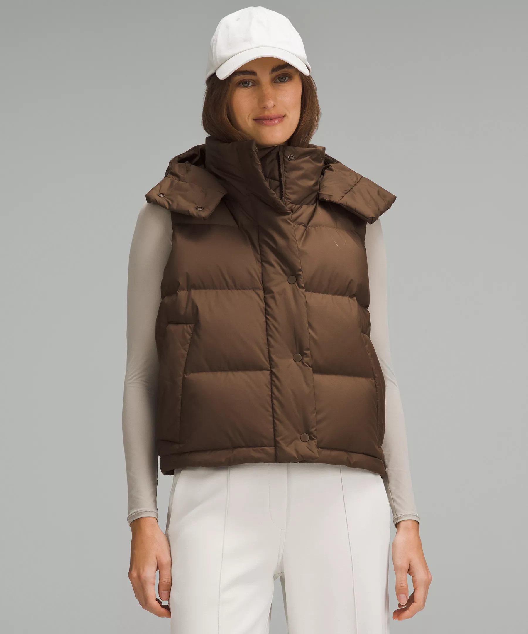 Wunder Puff Cropped Vest | Women's Coats & Jackets | lululemon | Lululemon (US)