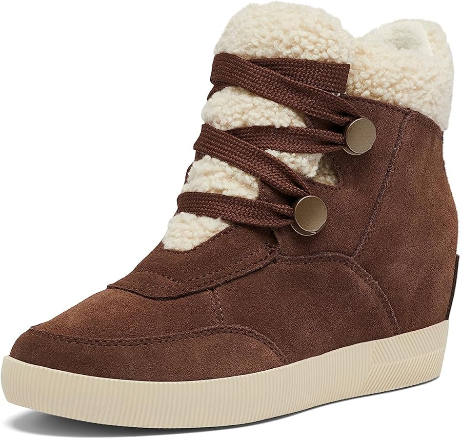 Sorel Women's Out N About Cozy Wedge Boots | Amazon (US)
