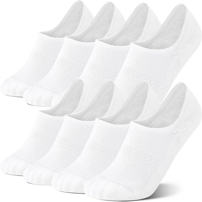 CS CELERSPORT 4/8 Pairs No Show Socks Womens and Mens Athletic Cushioned Ankle Low Cut Invisible ... | Amazon (US)