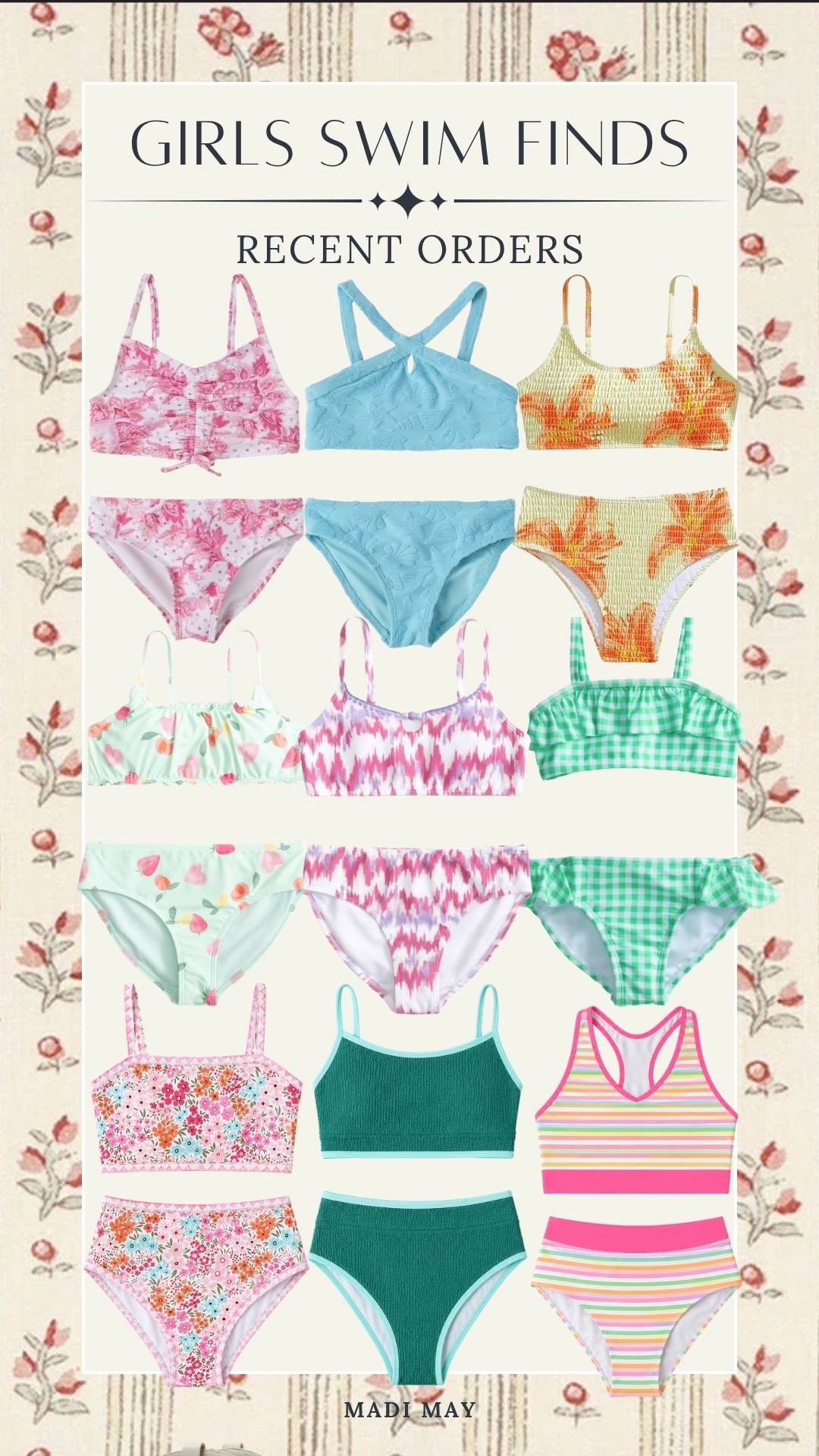 Recent orders: swim finds for the girls!

#LTKootd #LTKSwim #LTKKids