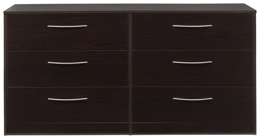 Ebern Designs Sira 6 Drawer 52.72" W Double Dresser | Wayfair | Wayfair North America