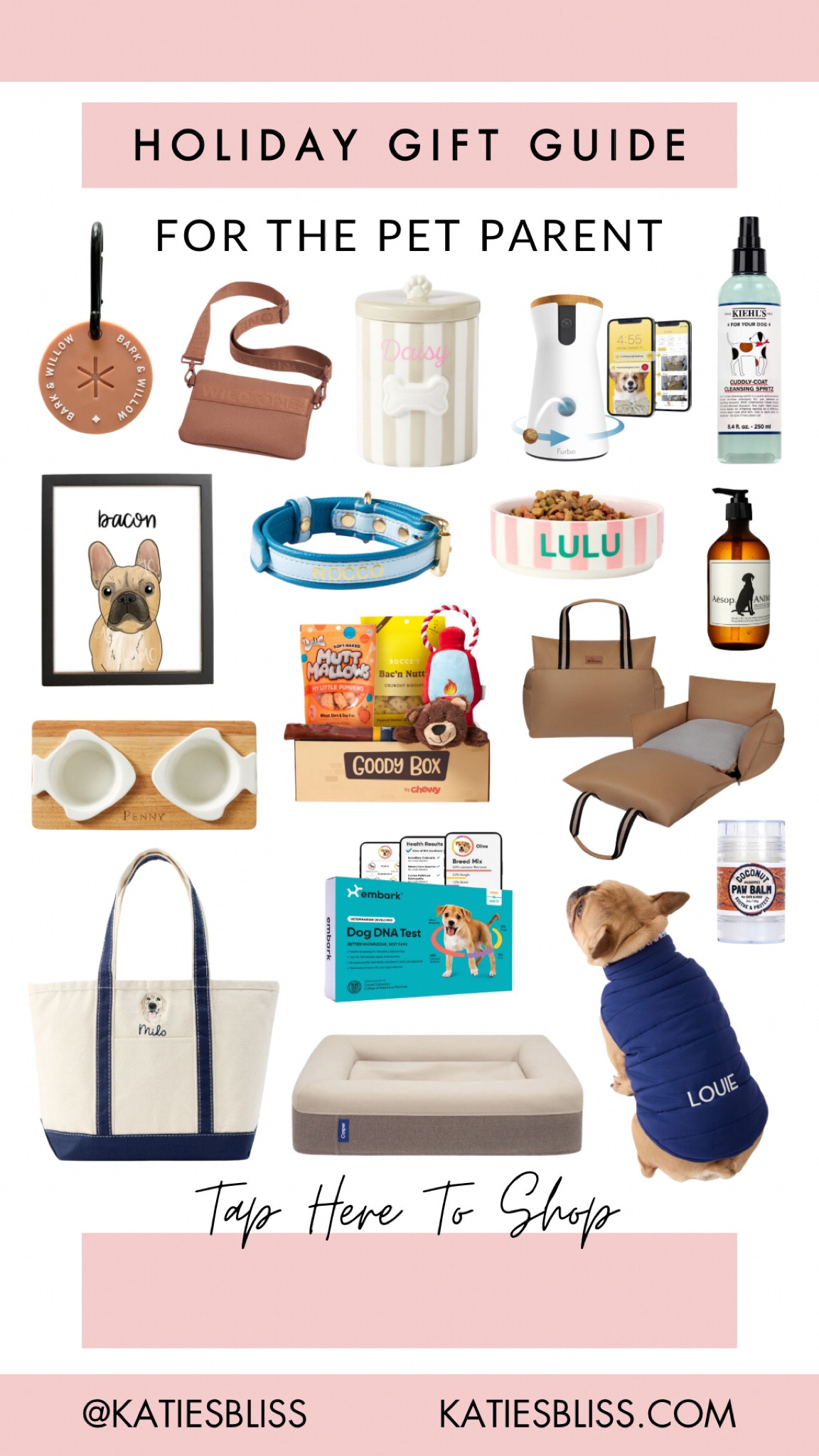 Holiday gift guide 🎁 for the pet parents

Dog. Cat. Pet. Pet portrait. Tote bag. Custom. Personalized. Dog bed. Furbo. Pretty dog bowl. Aesop. 



#LTKHome #LTKFindsUnder100 #LTKGiftGuide