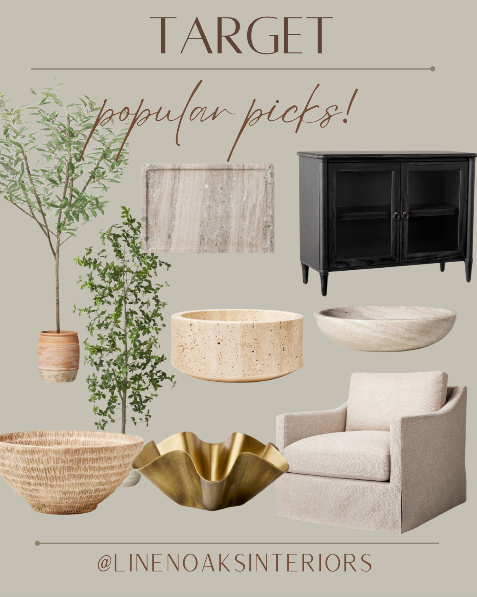 Target popular picks that will sell out quickly!! 
Trees / faux trees/ accent chairs/ table decor/ decor pieces/ console/ fruit bowl / target decor 

#LTKfindsunder50 #LTKhome #LTKfamily