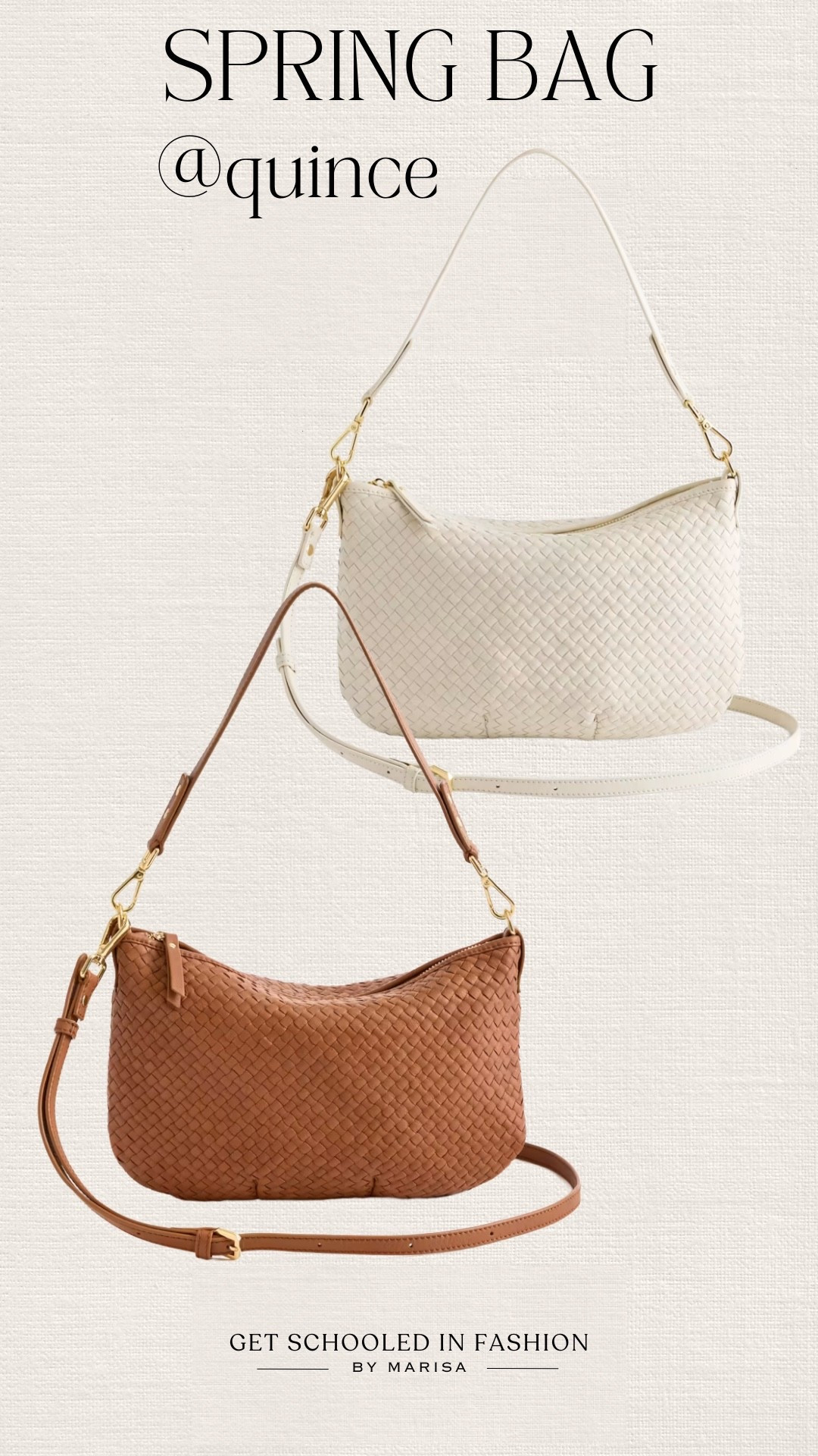 Quince Italian leather bag
Spring bag 


#LTKgrwm #LTKTravel #LTKOver40