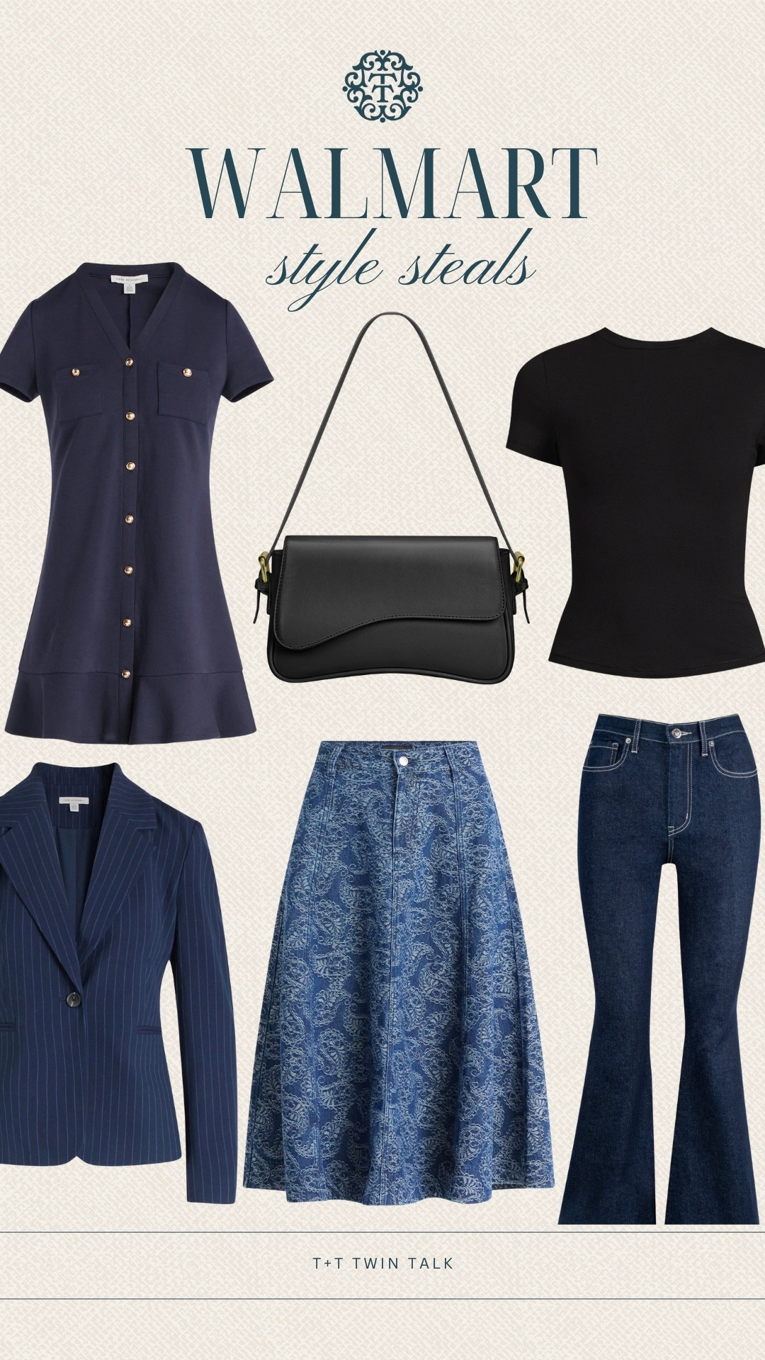 Walmart style steals are in! We’re loving the button-front dress for an easy fall look. The blazer is perfect for workwear, and the black purse gives you a chic look for less.

#LTKFindsUnder100 #LTKOver40 #LTKSeasonal