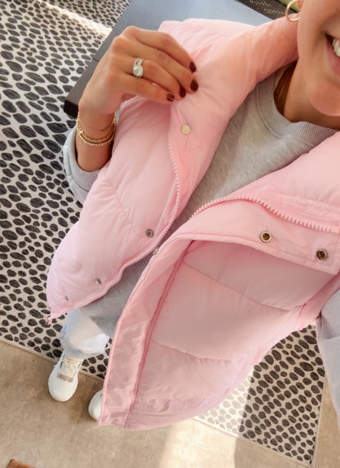 My vest is on sale!! Wearing size small! Fits oversized 


#LTKFindsUnder50 #LTKSeasonal #LTKSaleAlert